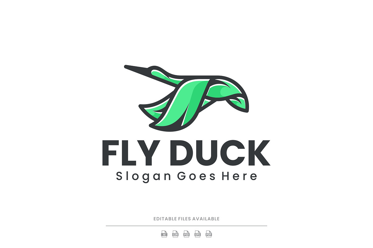 Mascot Modern Flying Duck Logo, a Branding & Logo Template by Artnivora.Std (Photo 1 of 2)