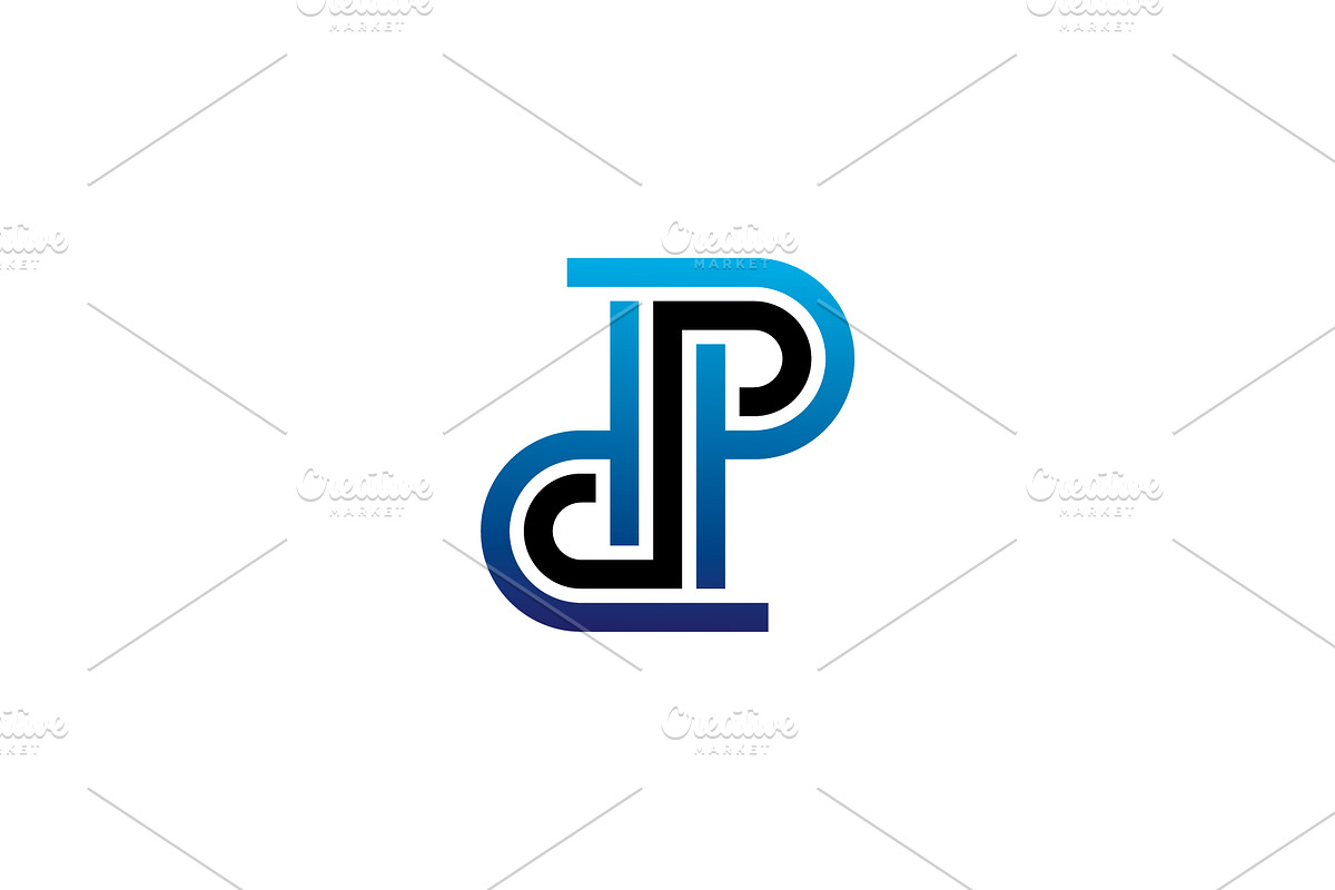 Monogram P D Letter Logo, a Branding & Logo Template by kurostd