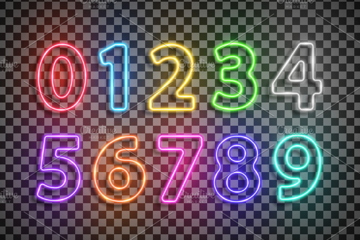 Vector detailed NEON Big pack!, a Technology Illustration by PhotoVector (Photo 7 of 11)