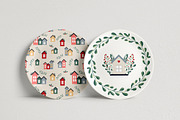 Christmas Florals Bundle, a Decorative Illustration by Cozy pattern shop (Thumbnail 9 of 13)