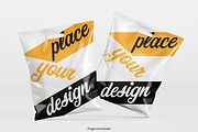 Paper bag white color mockup bundles, a Packaging Mockup by Ambo Ampeng (Thumbnail 17 of 32)