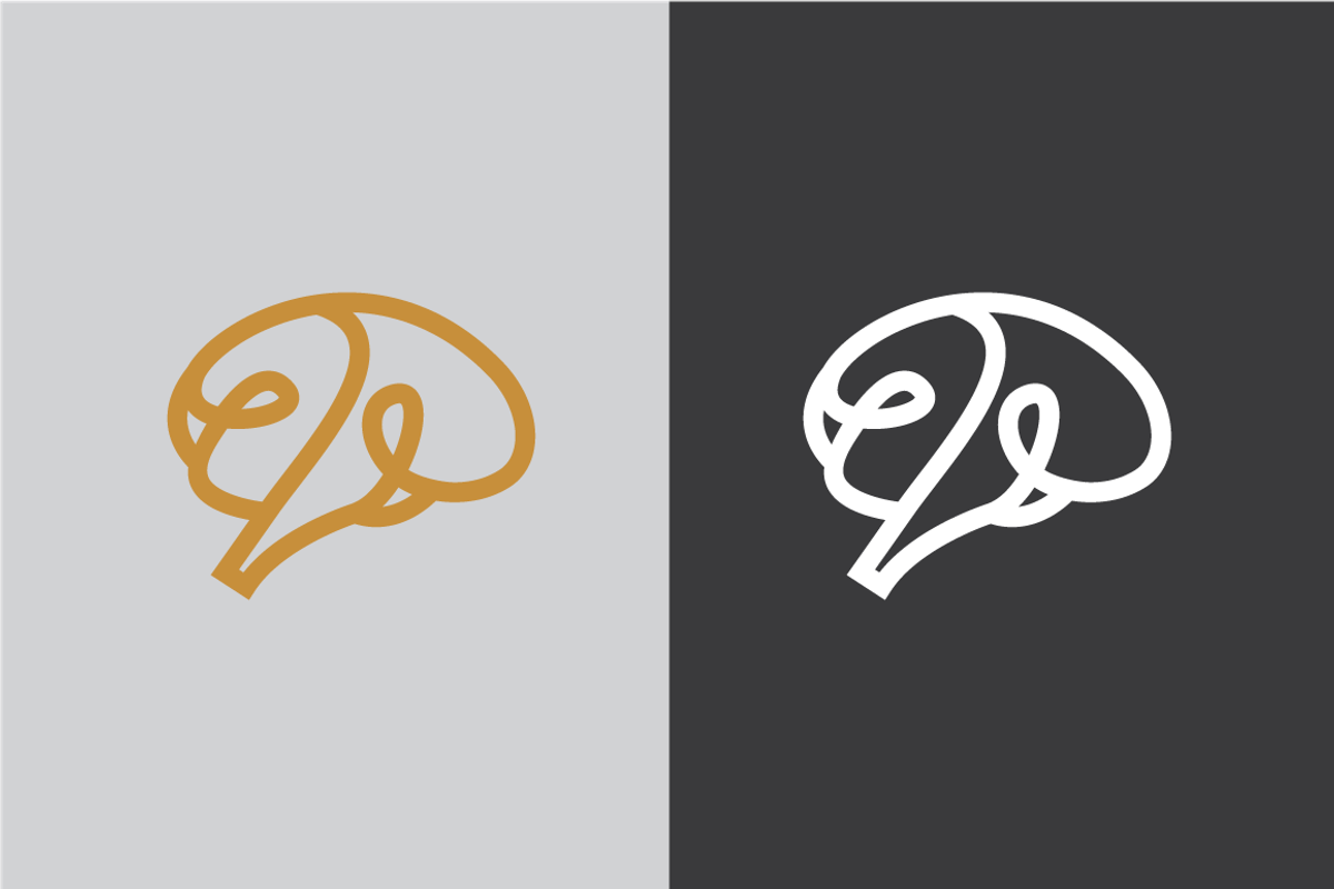 String Brain Logo Template, a Branding & Logo Template by Heavtryq Design