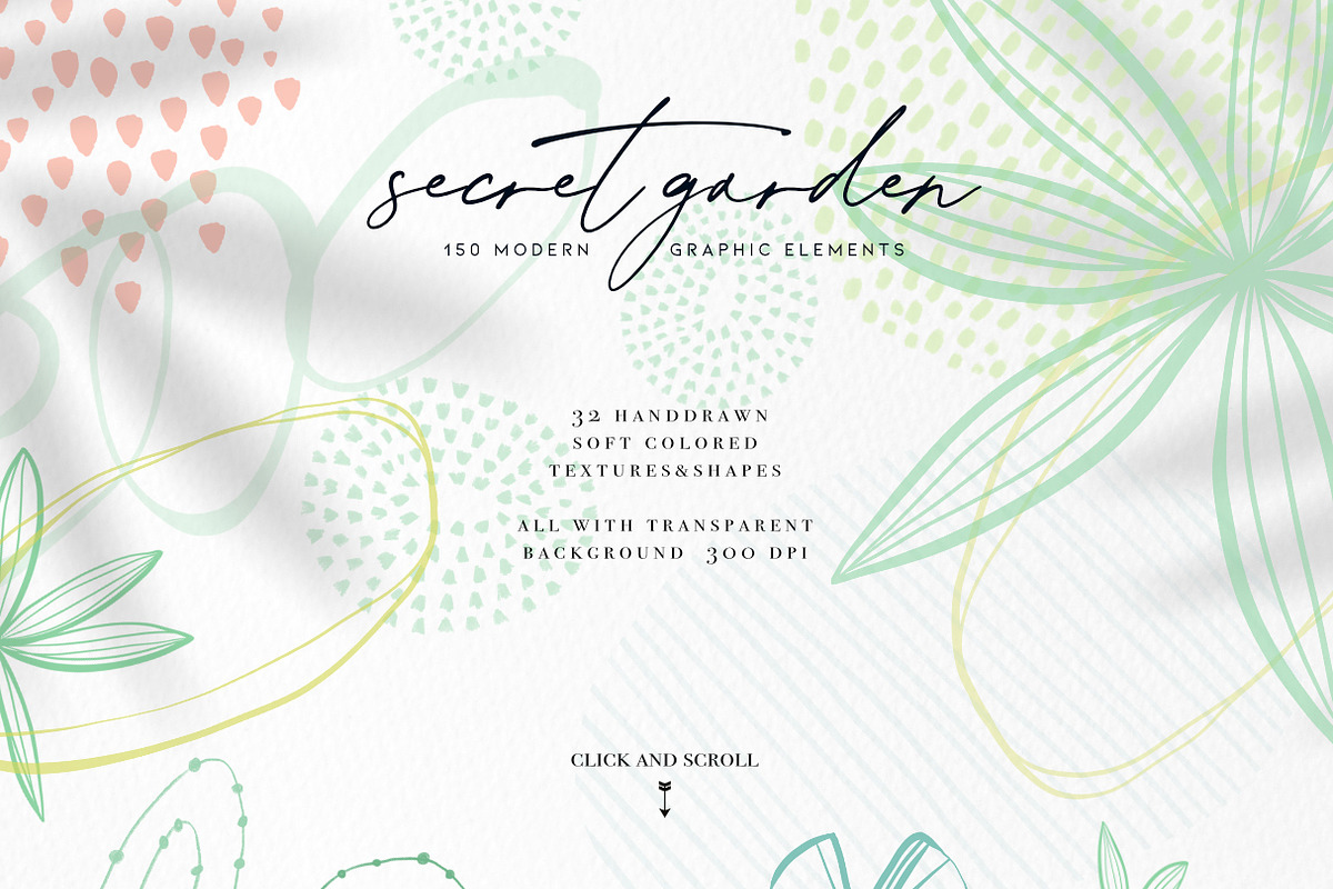 Modern Abstract Graphic Clipart, a Decorative Illustration by beehouse studio (Photo 4 of 13)