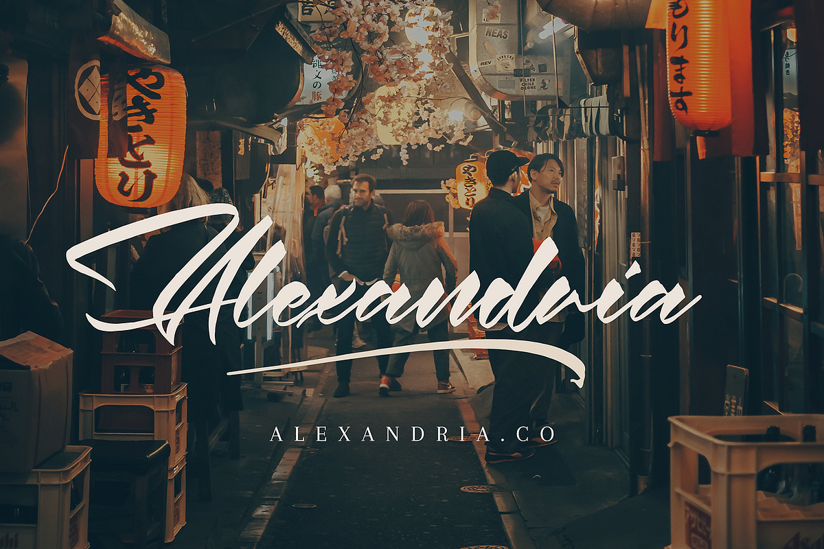 Alaska Kents Black Friday, a Script Font by pineungtype (Photo 8 of 10)