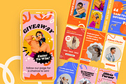30 Bold Social Media Story Templates, a Templates & Theme by TemplateCastleStore (Thumbnail 8 of 10)
