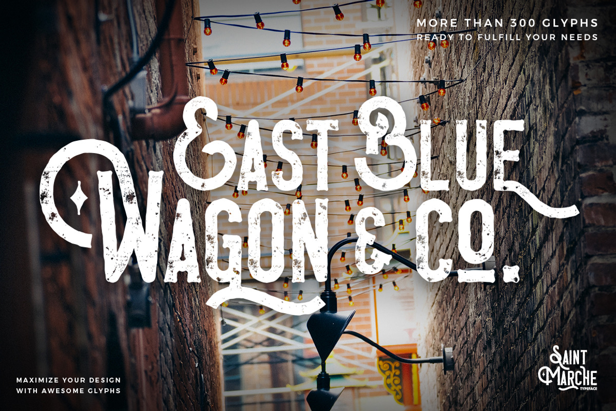 Saint Marche Typeface preview 5