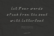 Lettersoul – Handcrafted Style, a Handwritten Font by adenpinkstore (Thumbnail 4 of 4)
