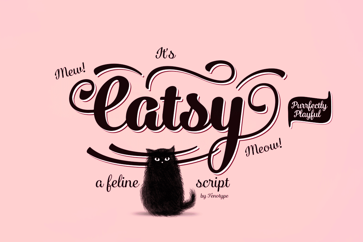Catsy Script Pack