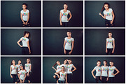 Women's T-shirts Mock-Up Vol 2, a Shirt Mockup by Freeman Studio (Thumbnail 5 of 17)