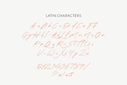 Greek Font Talonica, a Script Font by Greek fonts by nantia.co (Thumbnail 2 of 17)