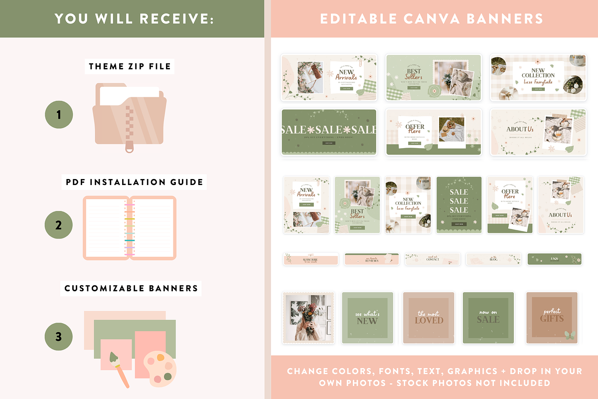 Cottagecore Shopify Theme, a Shopify Template by Design Pixie (Photo 6 of 11)