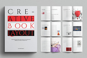 Book Layout Template, a Magazine Template by E-Type