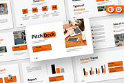 Pitch Deck - PowerPoint Template, a Presentation Template by QR Design Studio (Thumbnail 1 of 3)