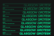 UT Glasgow Grotesk Family Font, a Sans Serif Font by Universitype (Thumbnail 2 of 7)