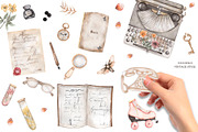 Watercolor Vintage Aesthetic, a Decorative Illustration by MayaNavits (Thumbnail 13 of 15)