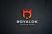 Modern R Letter Crown Logo, a Branding & Logo Template by Design_Planet (Thumbnail 2 of 2)
