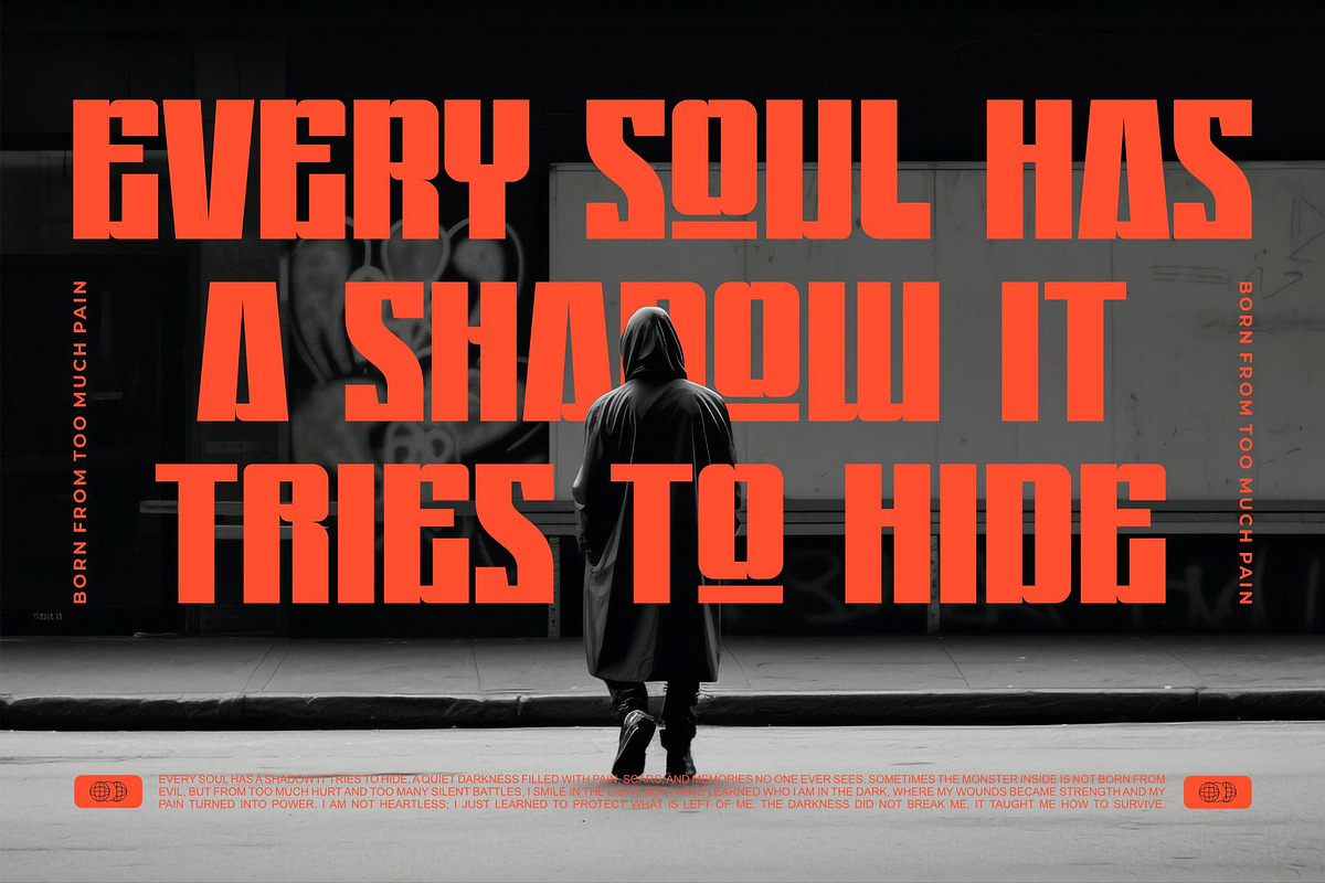Reghas || Bold Display Font, a Sans Serif Font by Ermedia Studio (Photo 3 of 10)