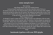 Edmond Bold, a Font by Fonts by ateliervonau (Thumbnail 5 of 5)
