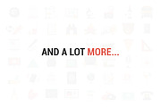 100 Fresh Flat Icons, an Icon by Flat Icons (Thumbnail 3 of 3)