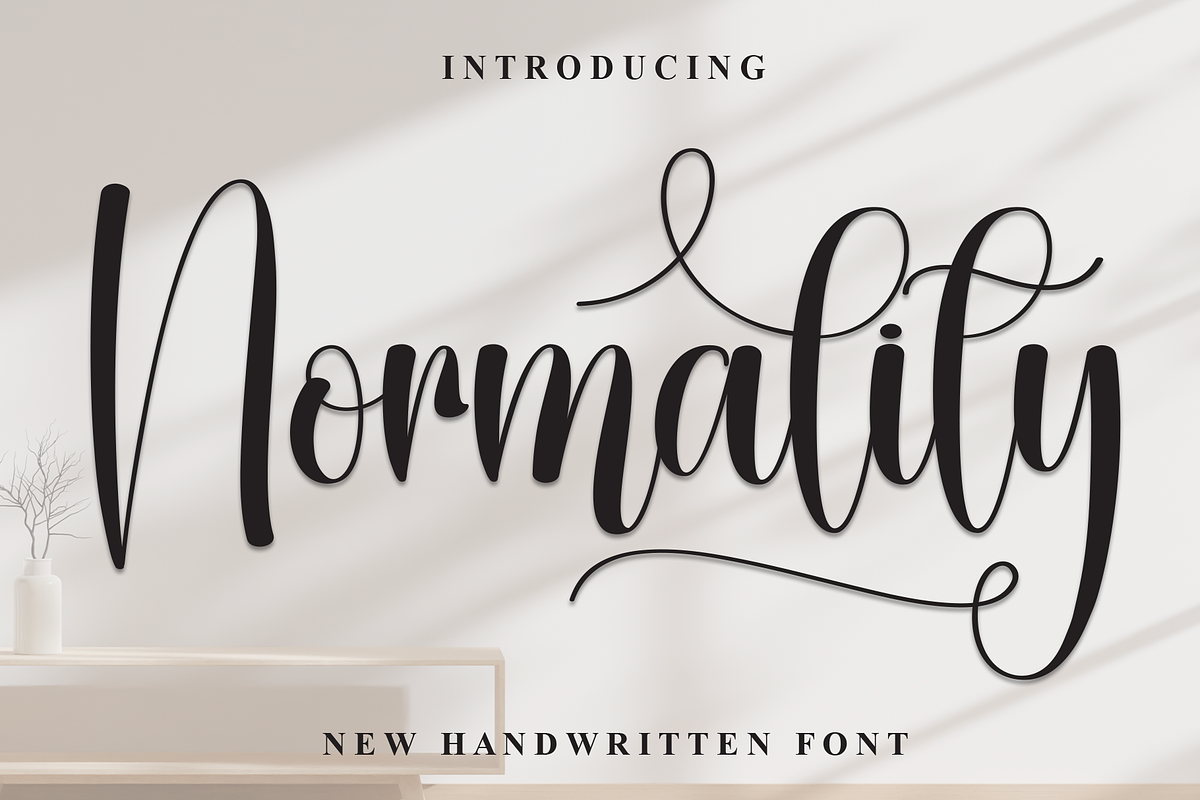 Normality | Script Font, a Handwritten Font by Scratchones (Photo 1 of 9)
