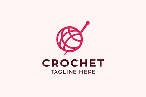 Crochet Logo, a Branding & Logo Template by M9 Design