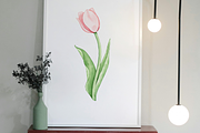 30 Watercolor Flowers Printable PDF, a Poster Template by Image for Sale (Thumbnail 4 of 4)