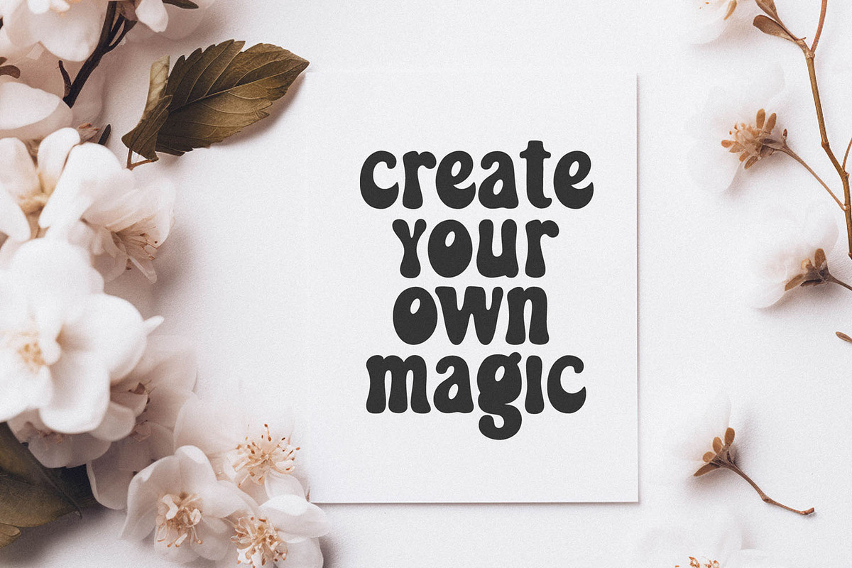 Dreamy Retro Font, a Handwritten Font by BarcelonaShop (Photo 4 of 10)