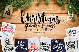 Christmas quotes, overlays & cards