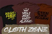 NORTH ZONE. //Urban Brush//, a Blackletter Font by ErgibiStudio (Thumbnail 7 of 12)