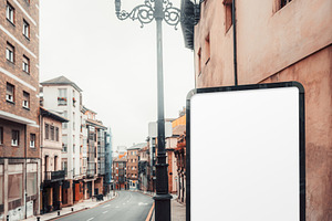 Urban billboard mockup street, a Business Photo by SkyNext