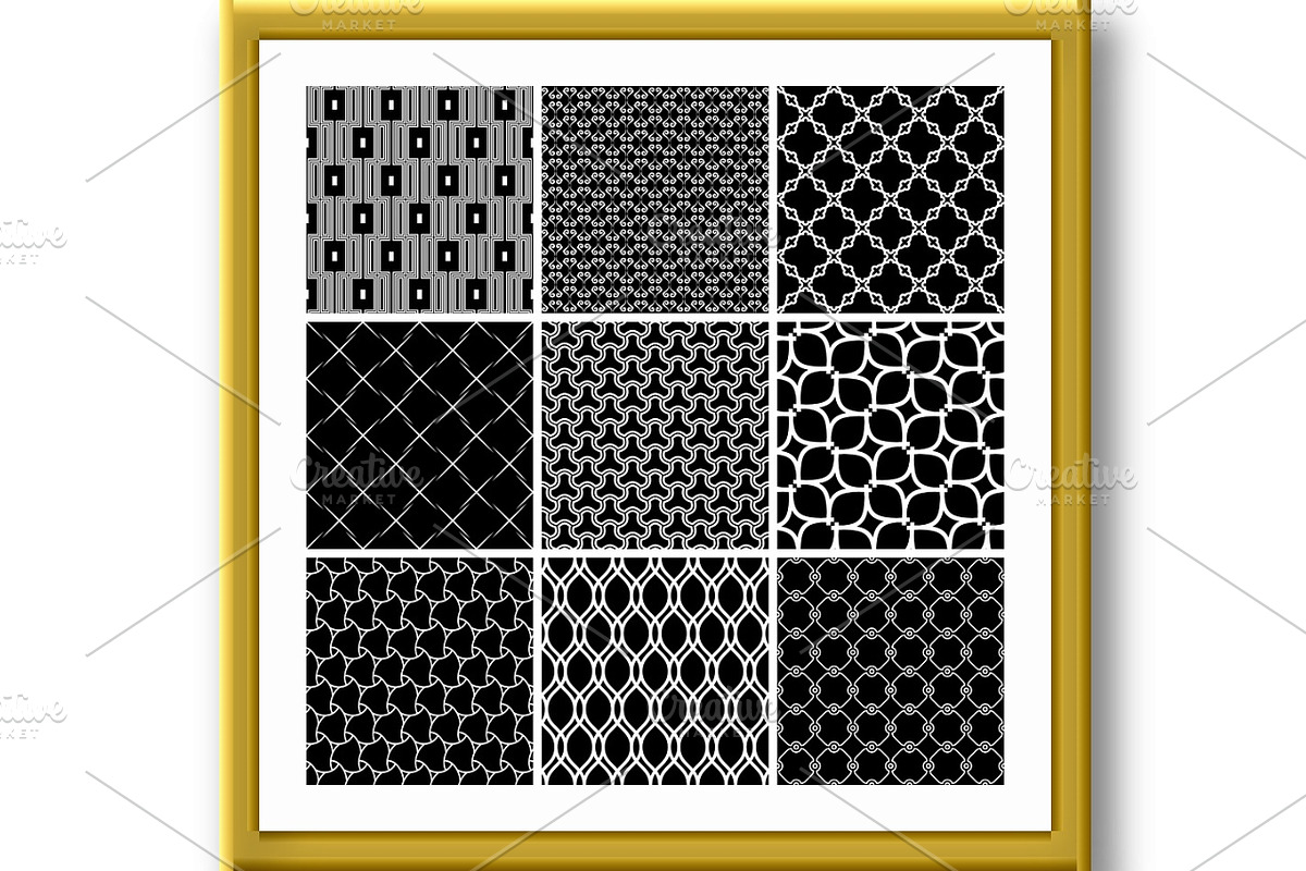 Set of Seamless Geometric, a Pattern Graphic by FineArtStudio (Photo 2 of 3)