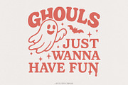 Ghouls Just Wanna Have Fun PNG, an Illustration by SharpMarketplace (Thumbnail 1 of 9)