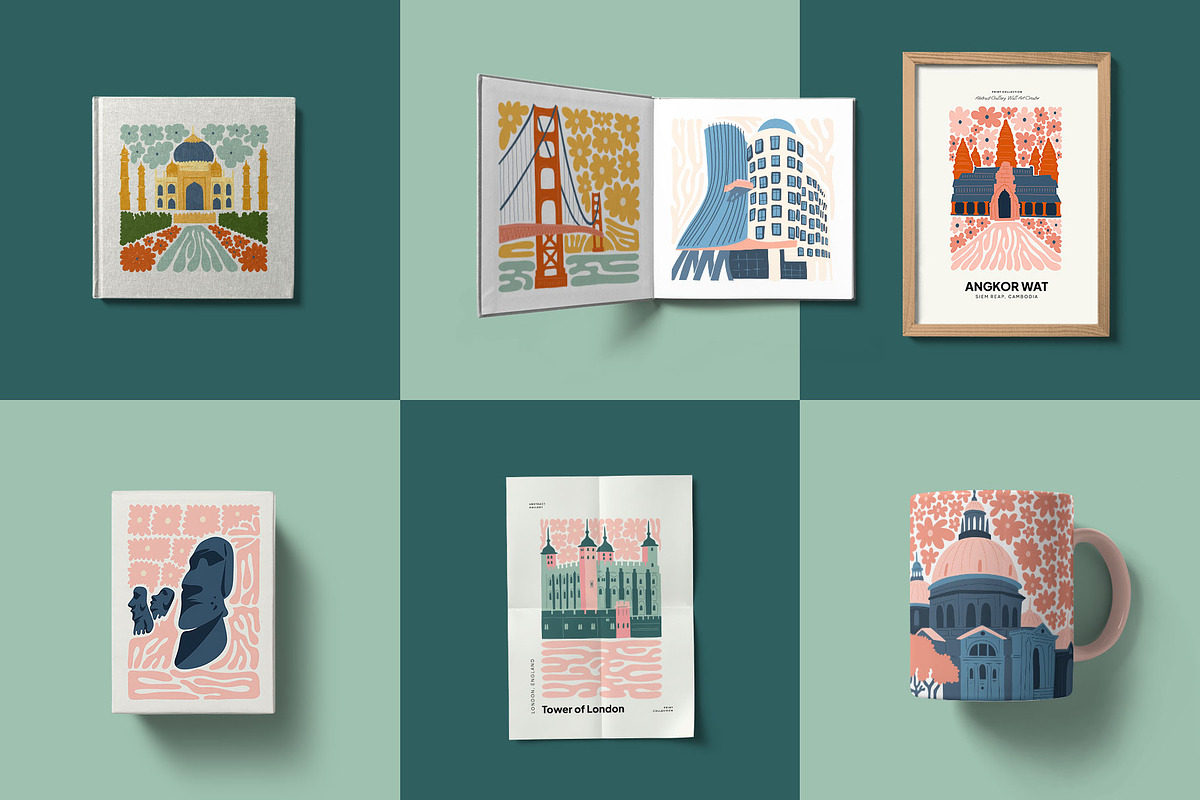 Modern Art | Bundle | 800 Posters, an Object Graphic by Leleka.Store (Photo 49 of 50)