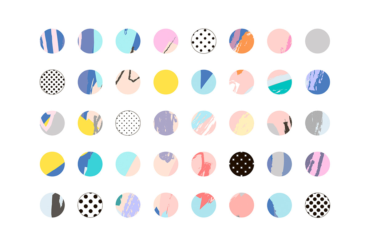 Happy Circles, a Templates & Theme by Lera Efremova (Photo 1 of 5)