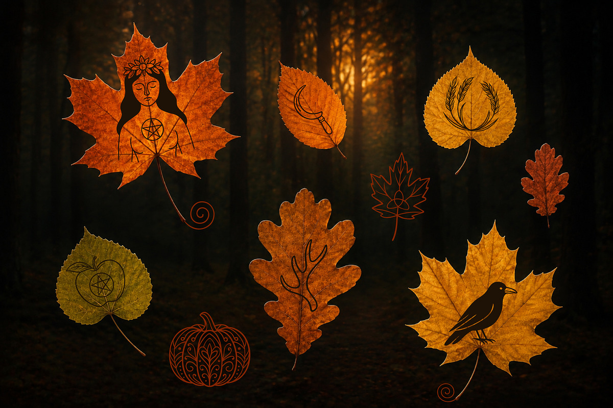 Mabon Doodles: 97 Autumn Equinox Art, an Object Graphic by Christine Krahl (Photo 2 of 13)