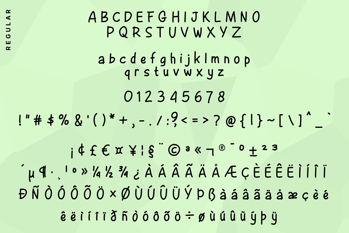 Montea - Simple Handwritten Font, a Handwritten Font by BeadyLab (Photo 2 of 10)