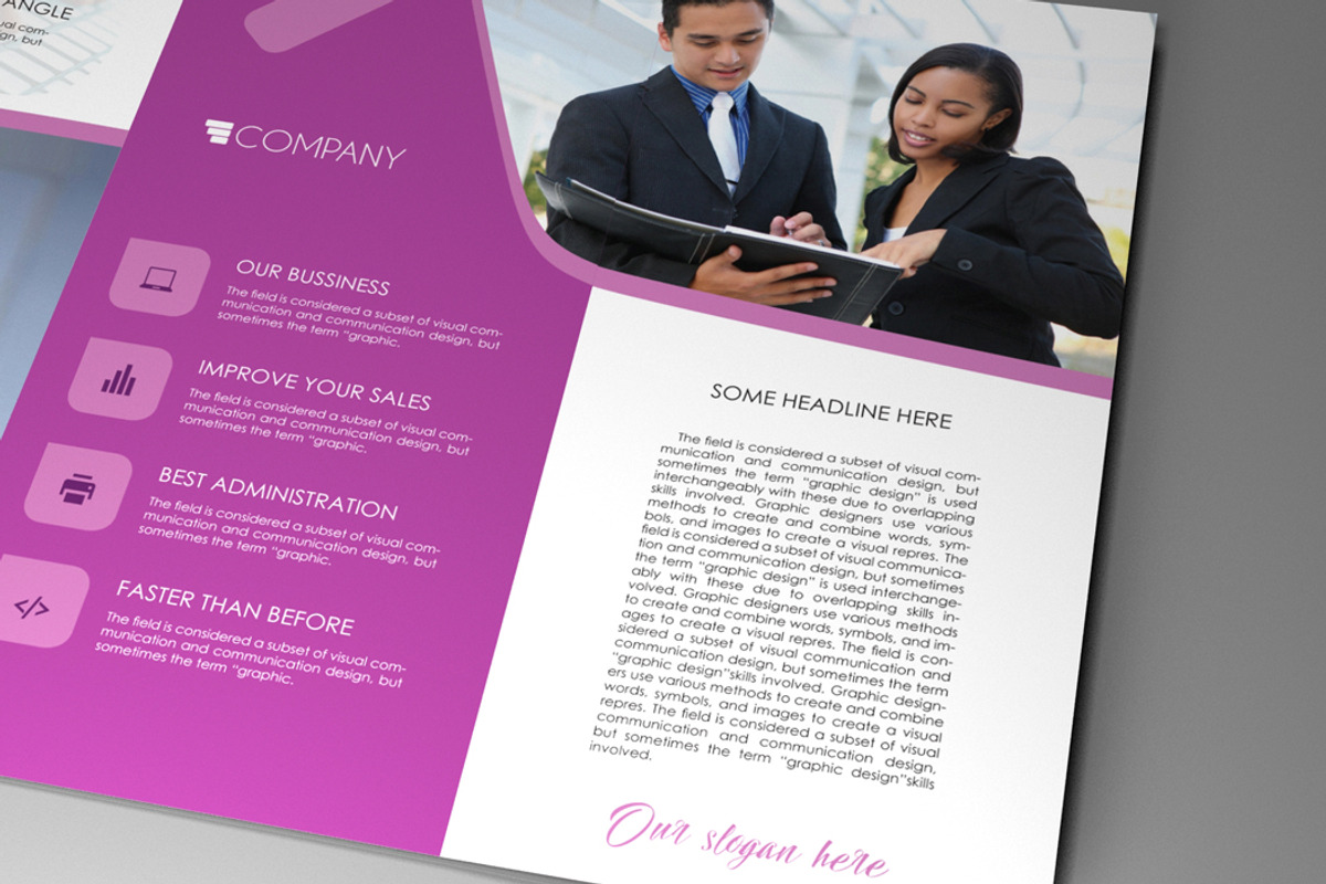 Trifold Indesign Brochure Fancy vol3, a Brochure Template by RudanStudio (Photo 7 of 7)