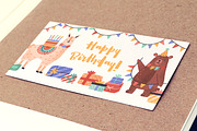 Happy Birthday cards with animals, an Animal Illustration by Good Studio (Thumbnail 4 of 5)