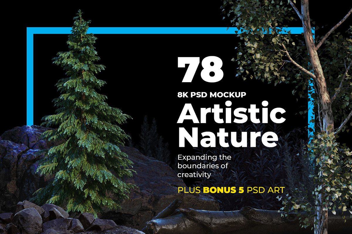 Artistic Nature Mockup #01, a Product Mockup by ARKS ACADEMY (Photo 1 of 11)