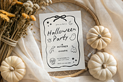 Halloween Greeting Card Mockup, an Advertising Mockup by TatiMockup (Thumbnail 3 of 4)