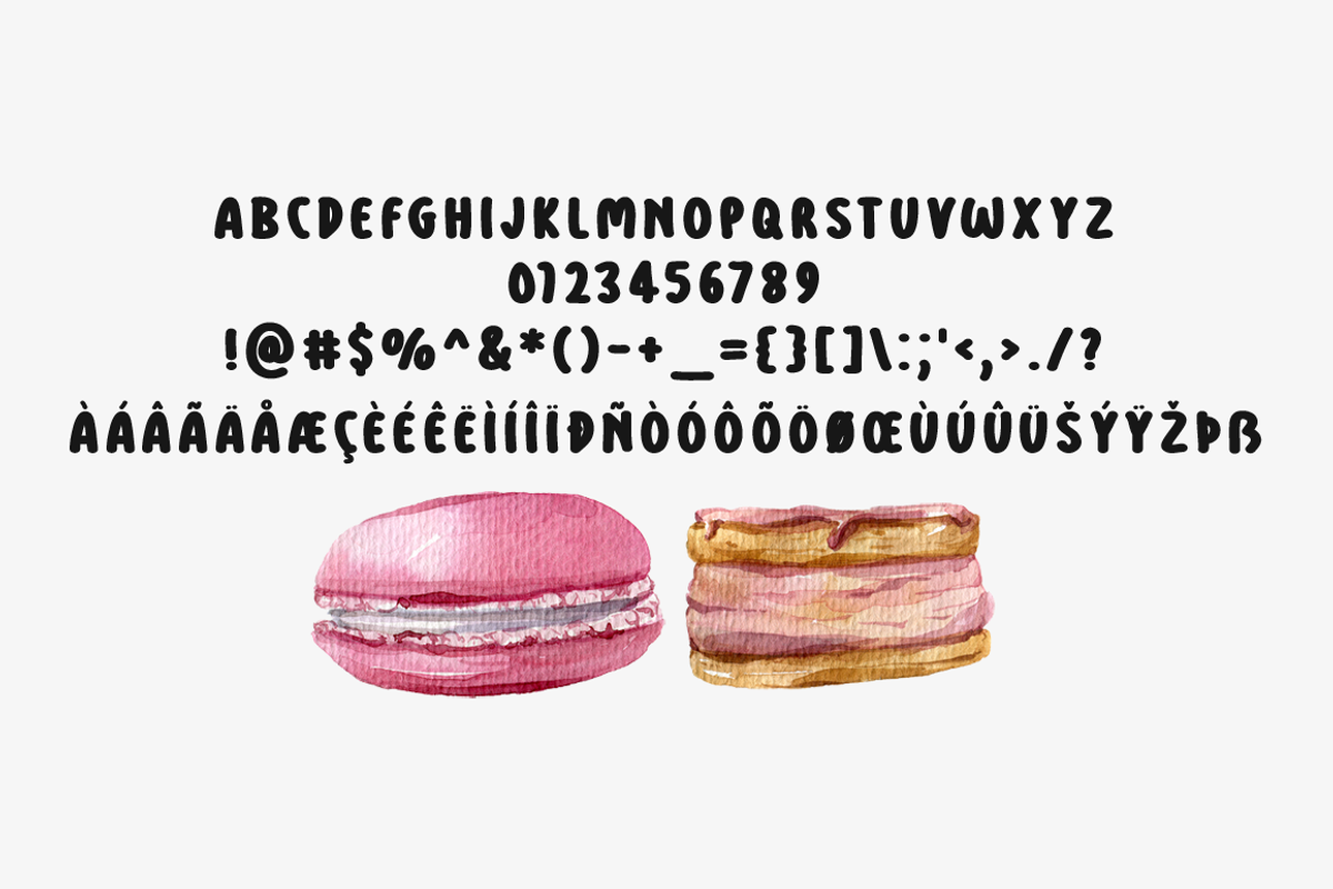 Food Zone Typeface, a Script Font by Seemly Fonts (Photo 5 of 5)
