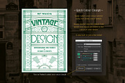 Art Nouveau Backgrounds and Frames, a Decorative Illustration by Wingsart Studio (Thumbnail 8 of 8)