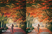 15 Pumpkin Lightroom Presets, a Preset Add-On by TheWayfarerShoppe (Thumbnail 7 of 8)