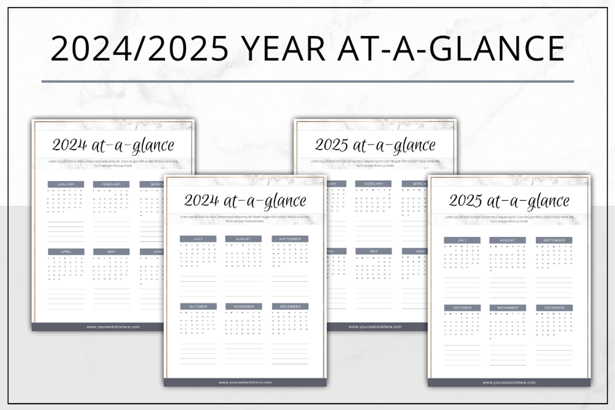 Planner Canva - Modern Gold, a Stationery Template by Lady Boss Studio (Photo 5 of 8)