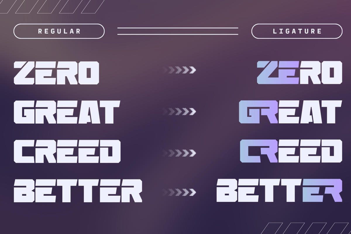 Sport Lane - Racing Logo Font, a Sans Serif Font by Nirmana Visual (Photo 8 of 14)