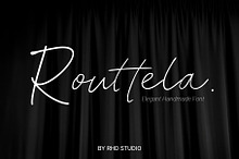 Routtela Elegant Handmade Font
