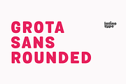 Grota Sans Rounded, a Sans Serif Font by Latinotype (Thumbnail 1 of 5)