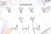 Wednesday | Script Font, a Handwritten Font by Scratchones (Thumbnail 8 of 9)