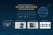 Dynamic Ocean Photoshop Brushes, a Brush Add-On by Mohamed Saber (Thumbnail 7 of 7)