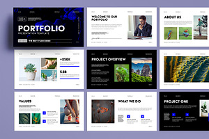 Creative Portfolio Presentation, a Presentation Template by MightyDesign